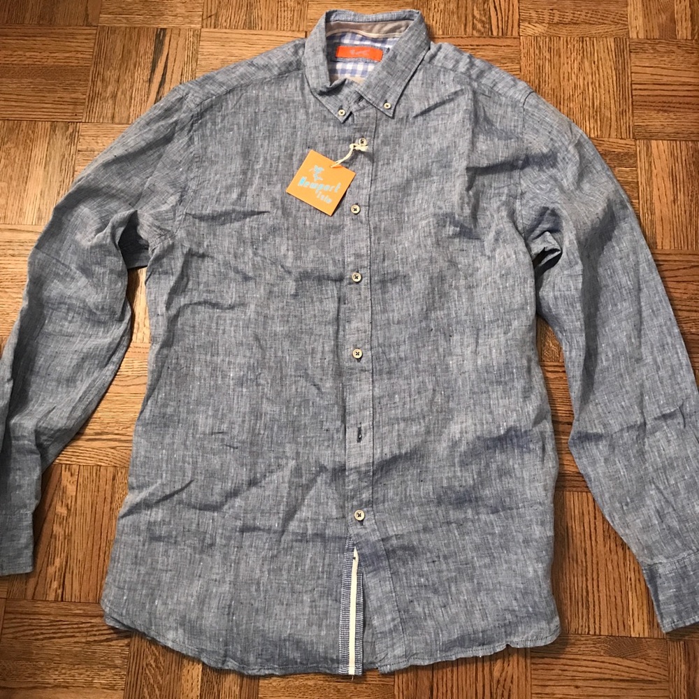 Brand new Newport Isle button down