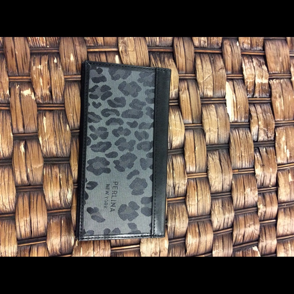 Perlina Animal Print Flat Wallet