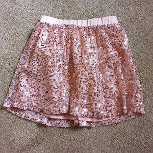 Candies pink sparkle skirt