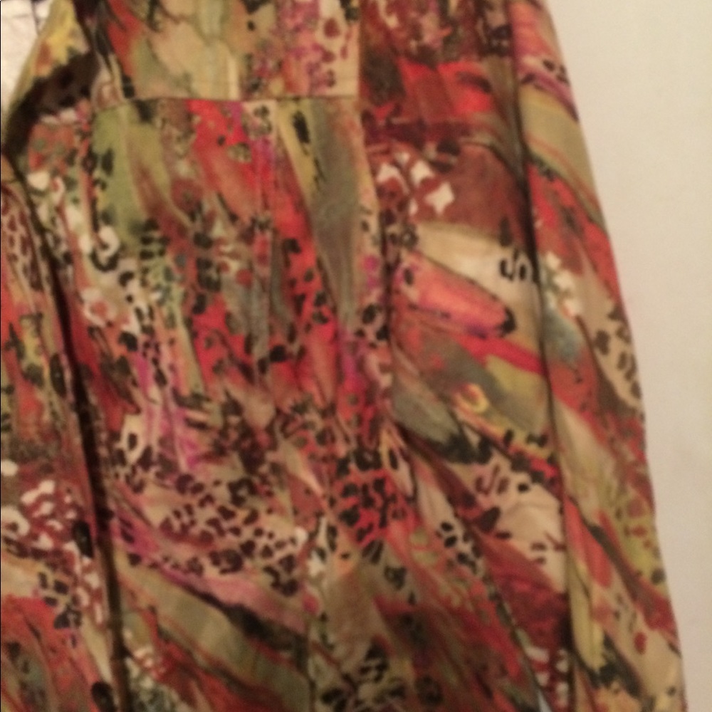 Fall print jacket - Picture 2 of 2