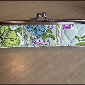 Vera Bradley Glasses Case in Watercolor pattern.