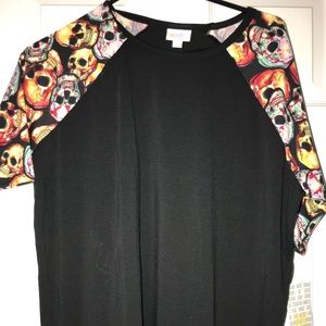 Lularoe Halloween Skull Irma make offer! XXS NWT Summerween