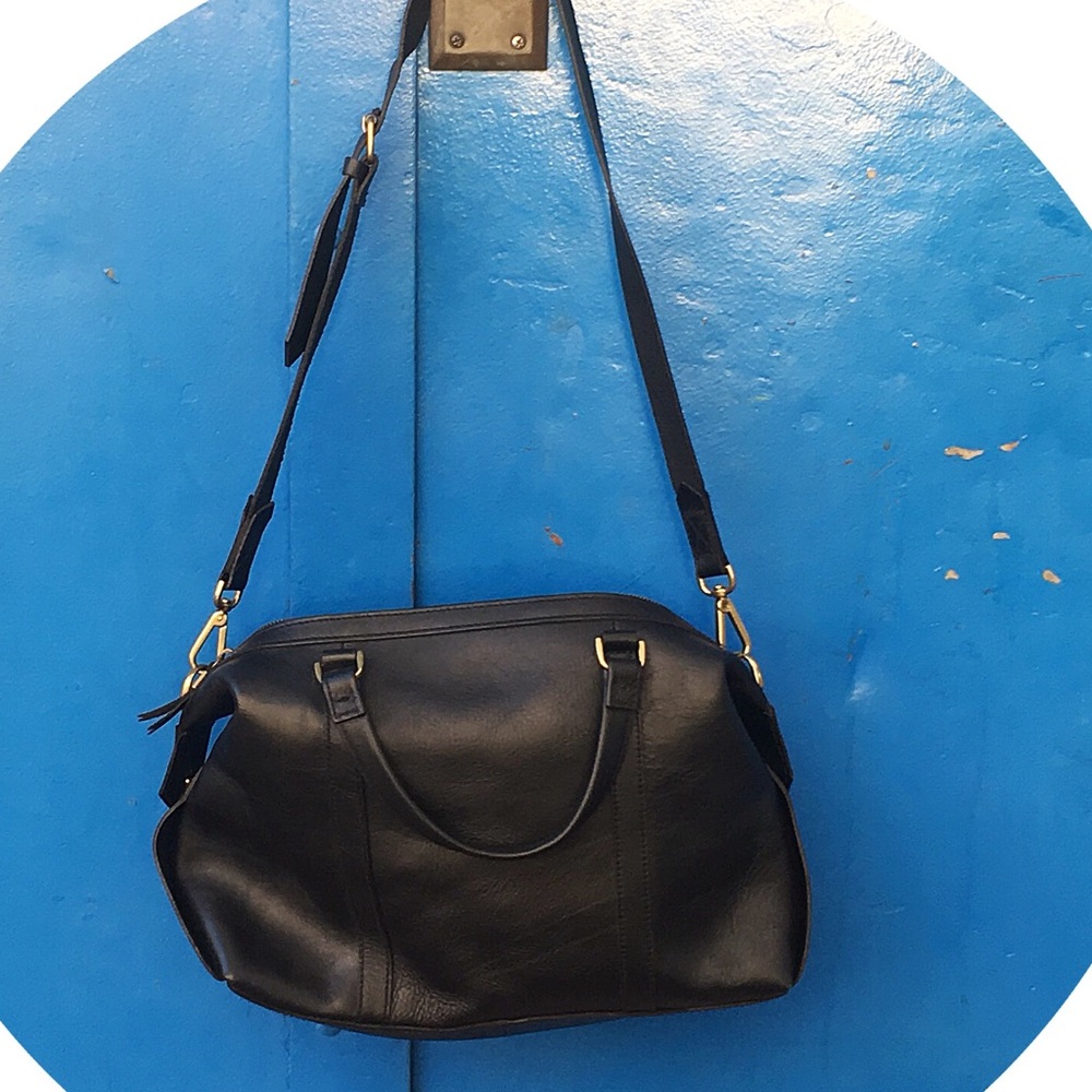 Madewell Glasgow Satchel Black
