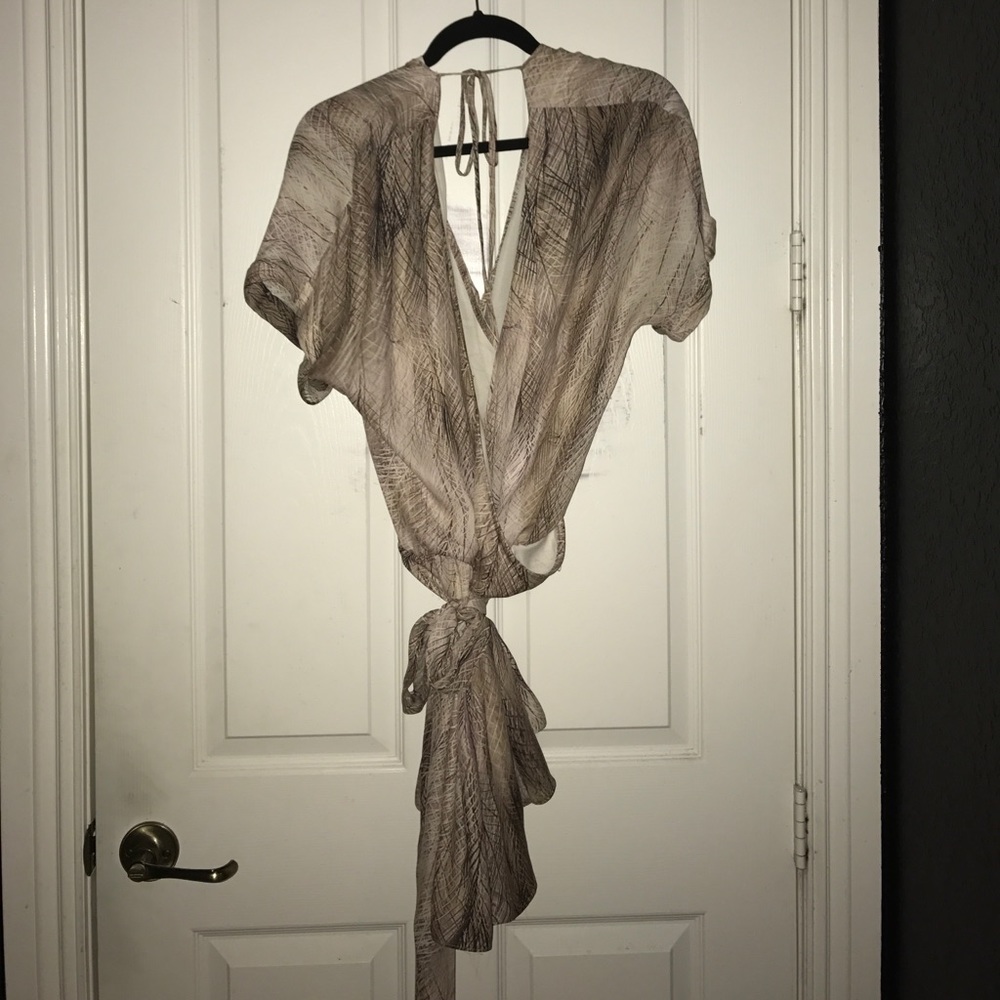 Haute Hippie Saks Fifth Avenue printed romper
