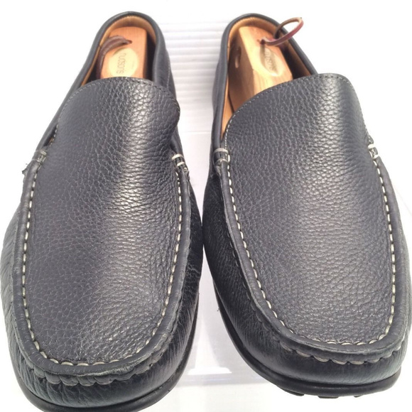 1901 Men’s Leather Loafers BLACK SIZE US 8.5M PRE main image 3