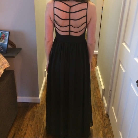 BISOU BISOU Formal Black Dress | 2 - Picture 2 of 4