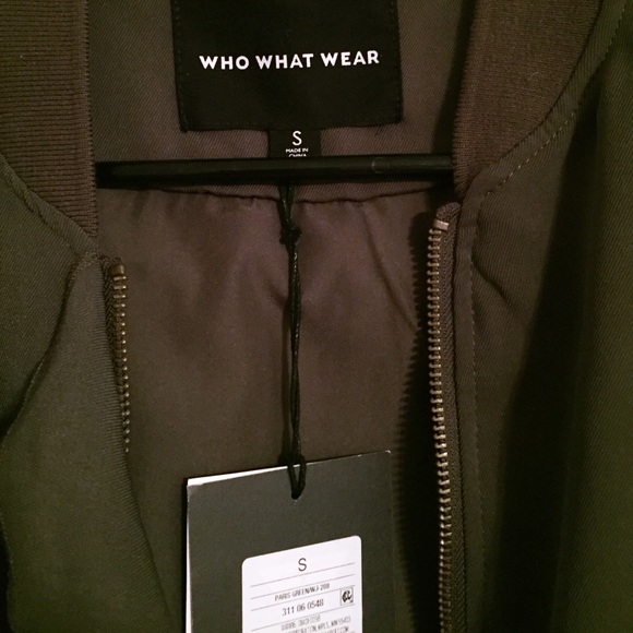 Army Green Ruffled Jacket - Picture 6 of 6