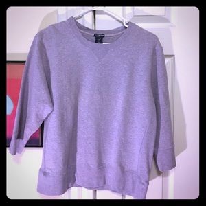 Lavender sweatshirt