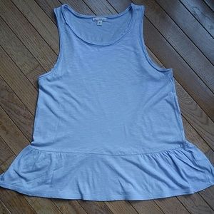 ♦ 3 for $15 Gap Lavender Peplum Tank