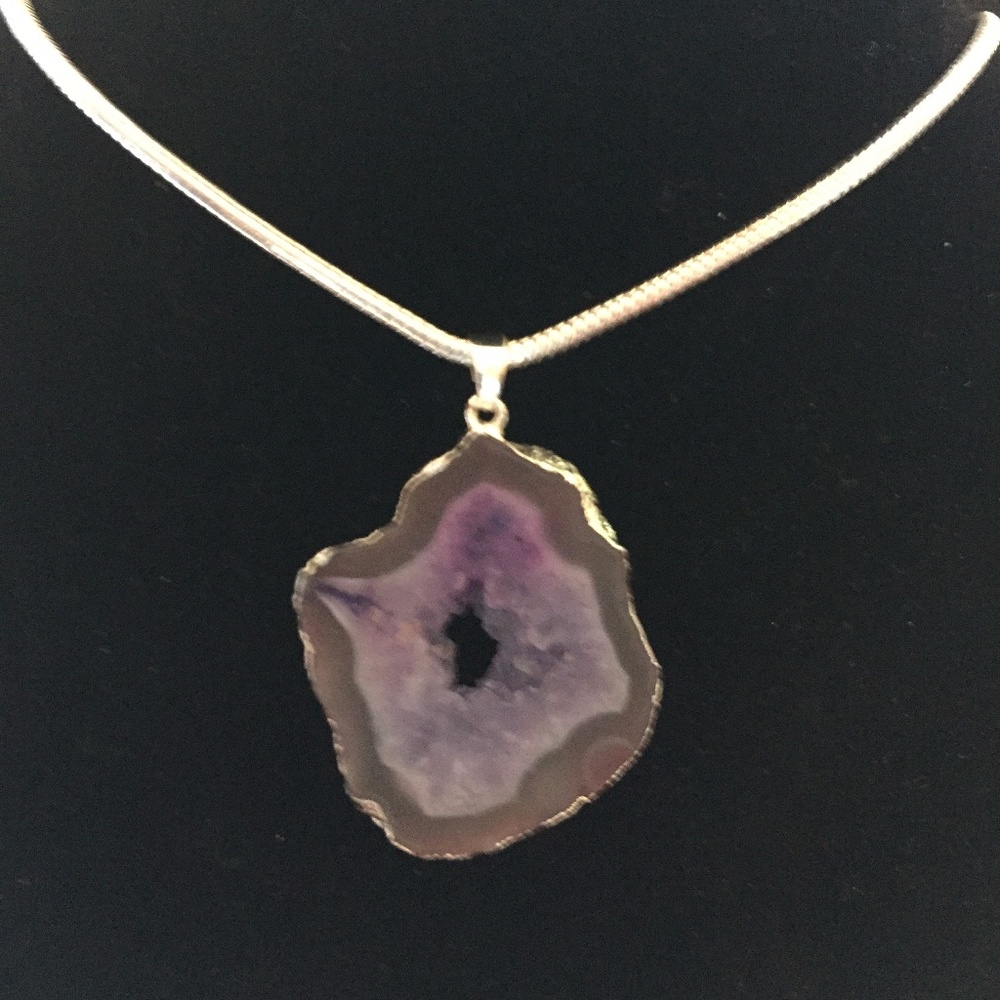 Geode Necklace
