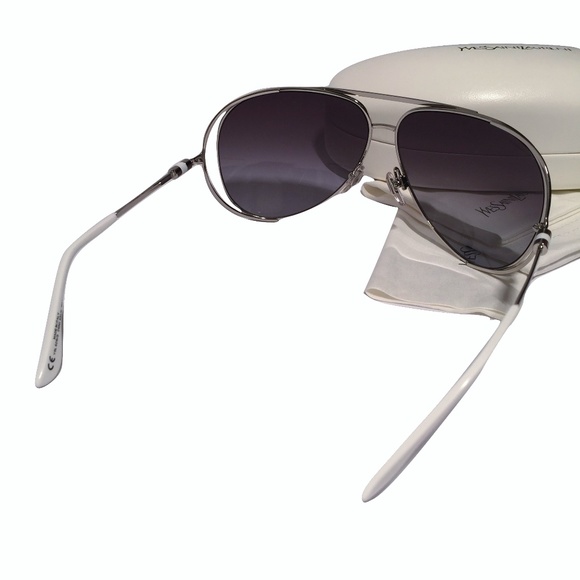 NEW W/ Case YSL Yves Saint Laurent SUNGLASSES - Picture 4 of 8
