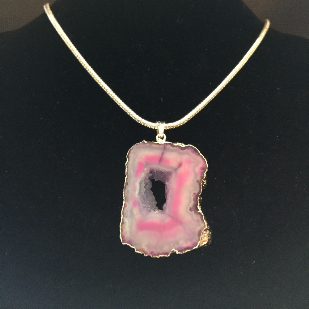 Geode Necklace