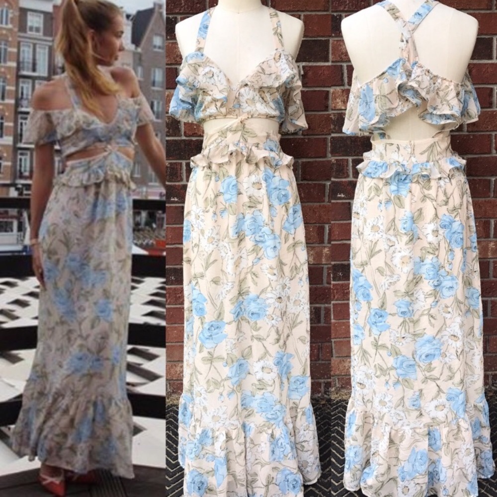 For Love and Lemons Maxi Dress