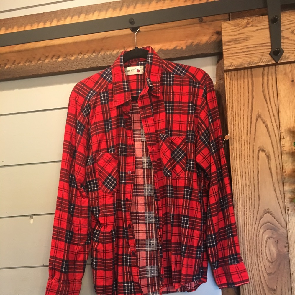 Cute plaid has a some minor wear as pictured