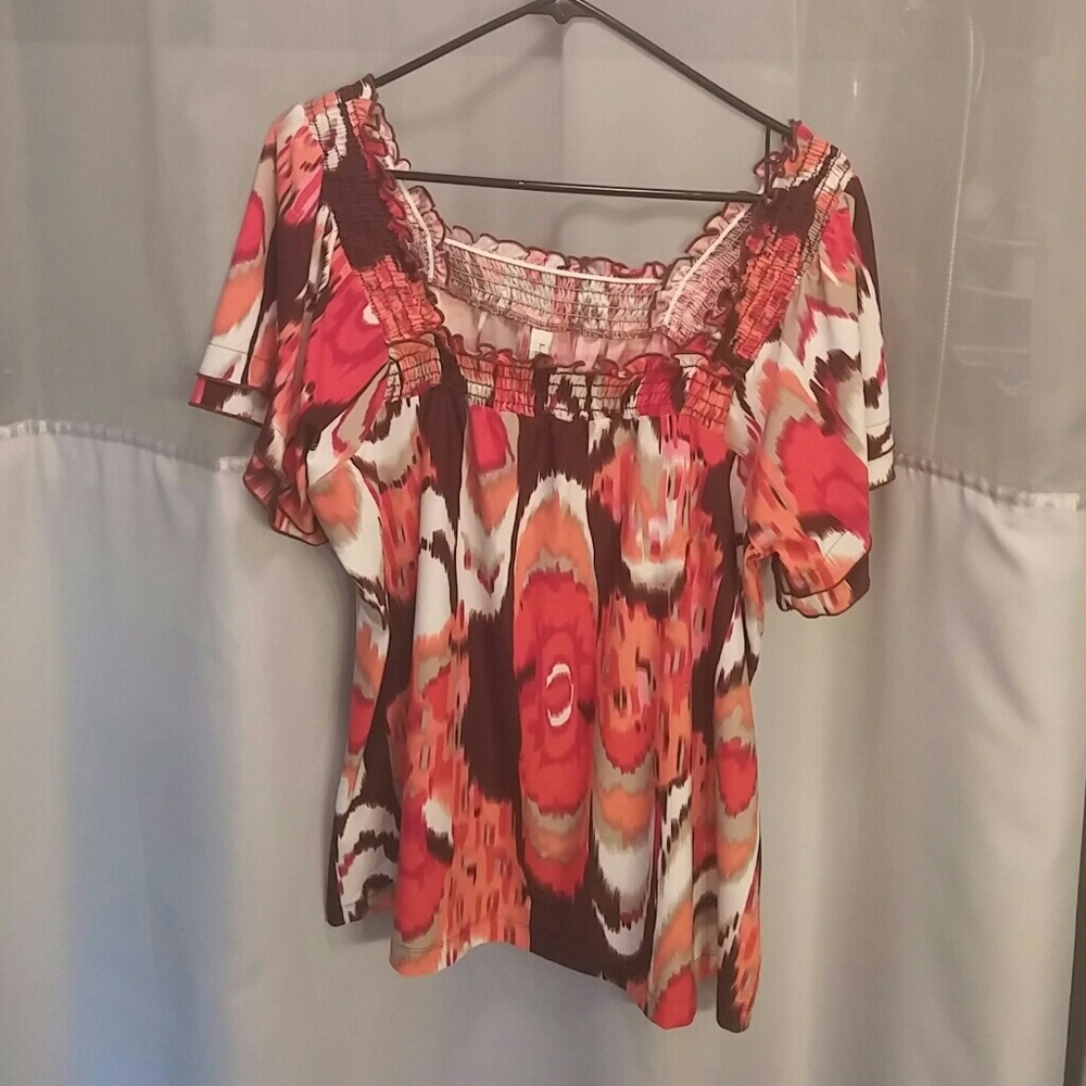 Multi colored blouse