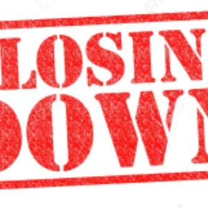 CLOSING DOWN. NFS....