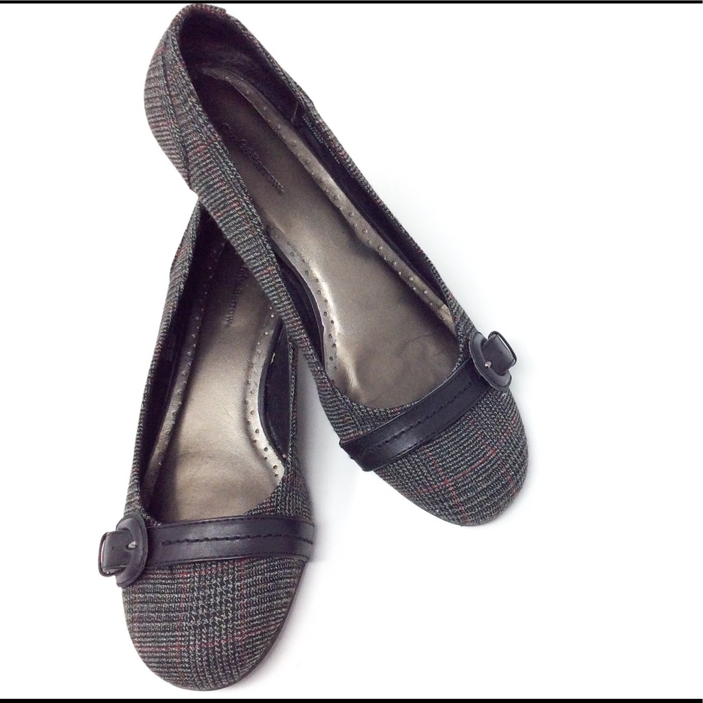 Croft & Barrow “Kerri” Plaid Ballet Flat