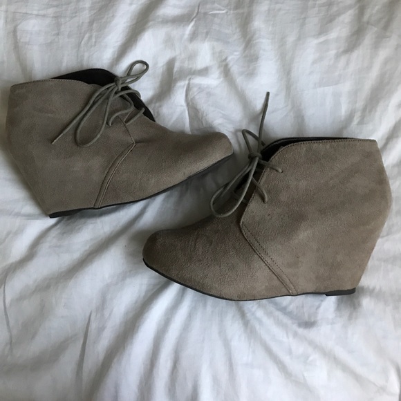 Target Shoes - Target Wedge Bootie