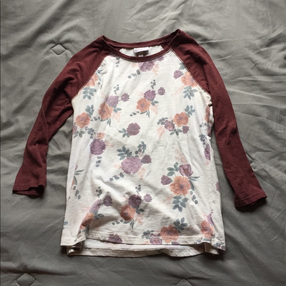Floral tee