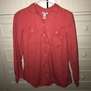 Old Navy Pink Button up Shirt