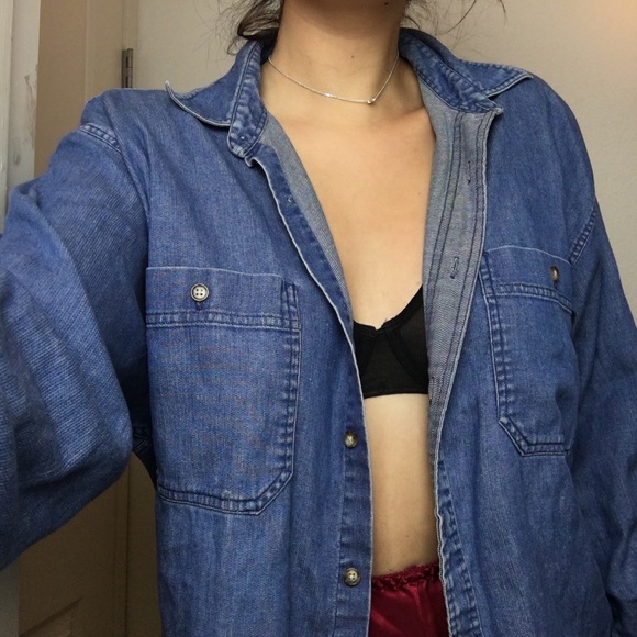 Oversized Denim Shirt - Picture 2 of 4