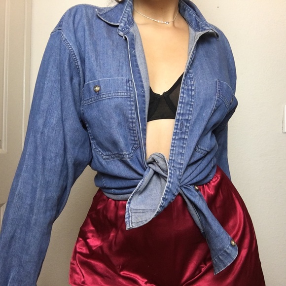 Oversized Denim Shirt - Picture 3 of 4