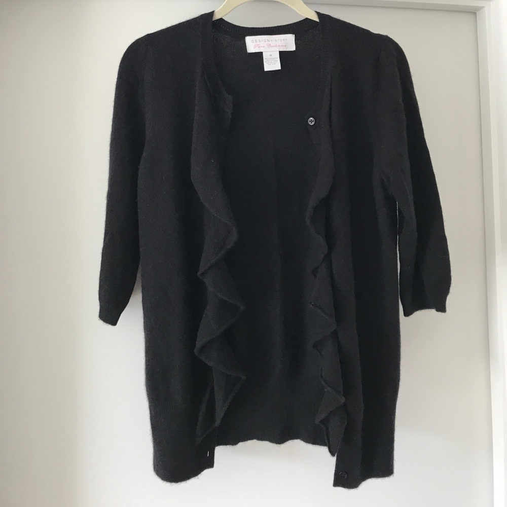Cozy Cashmere Waterfall Front Cardigan