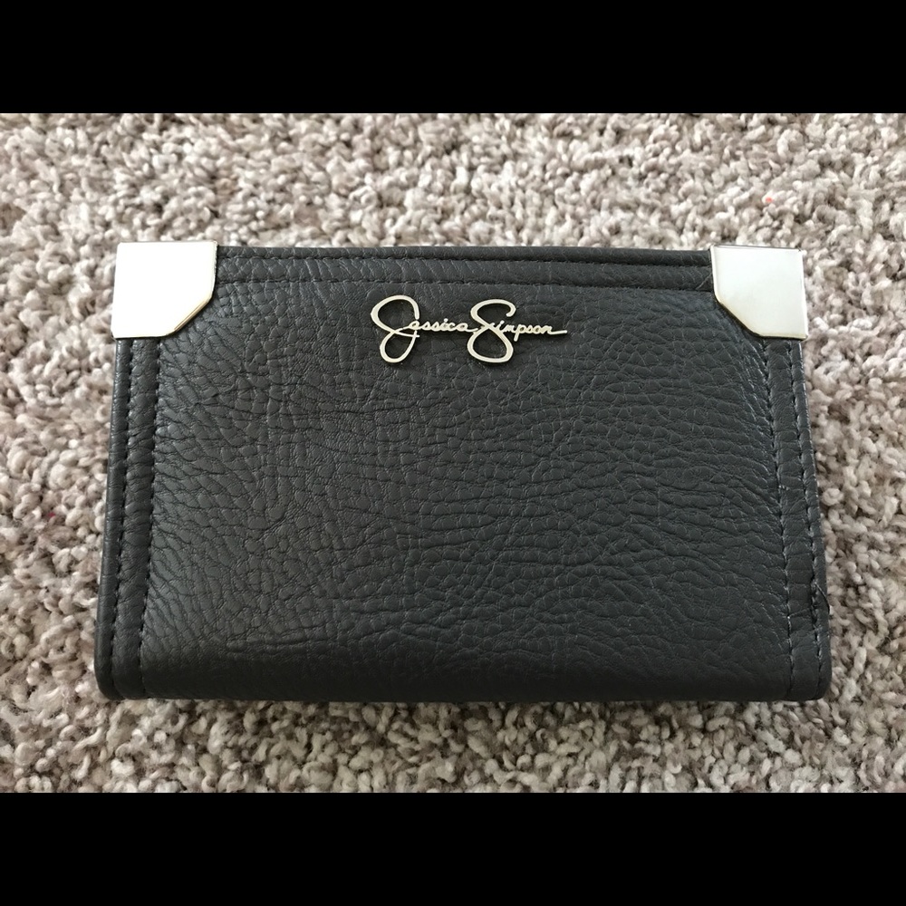 SATURDAY ONLY! Jessica Simpson Wallet, Gray, NWT