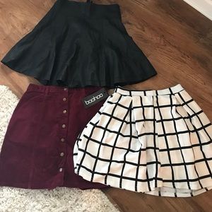 3 skirts