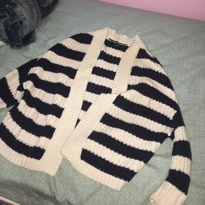 Striped Cardigan