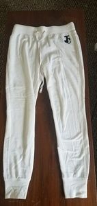 Juicy Couture White Jogger Pants