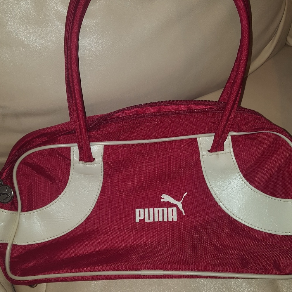 Puma red purse