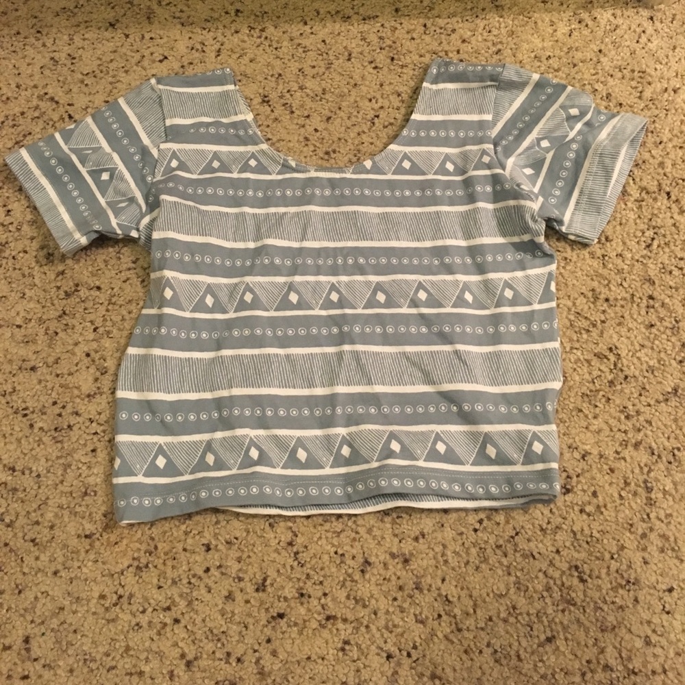 American apparel crop top