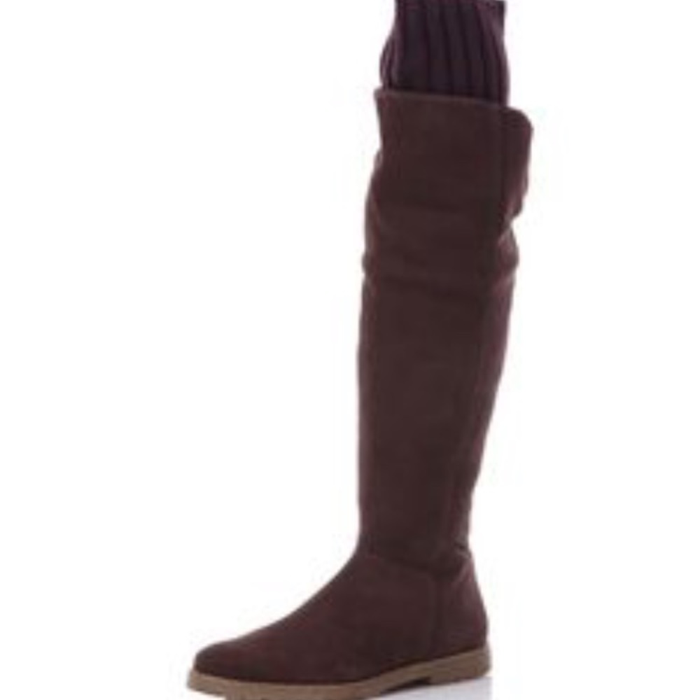 Corso Como Radar suede boots in coffee sz 7.5