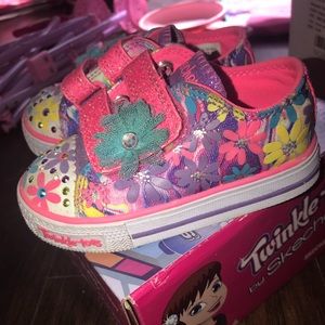 Toddler Girls Skechers Twinkle Toes