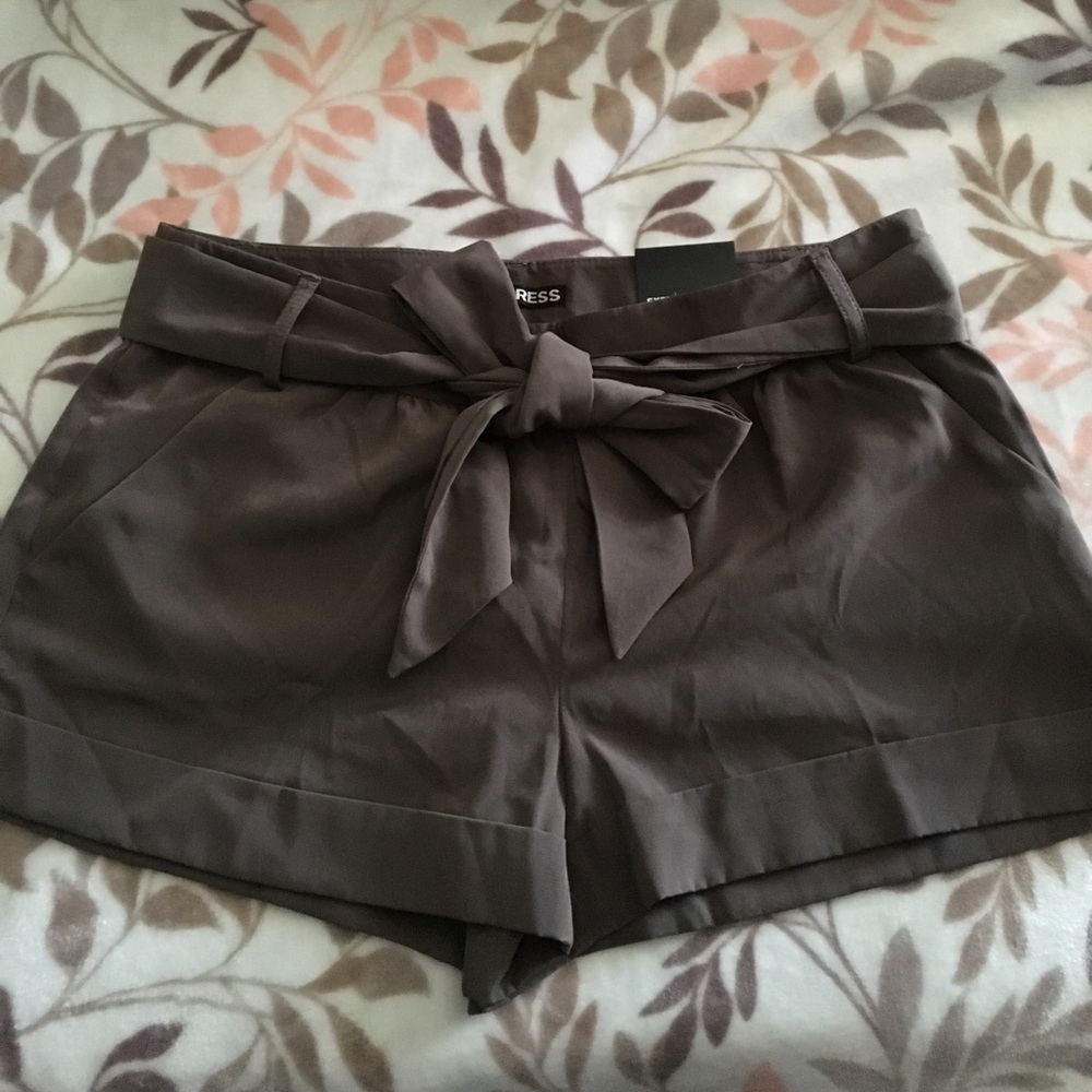 Olive Green Express Shorts