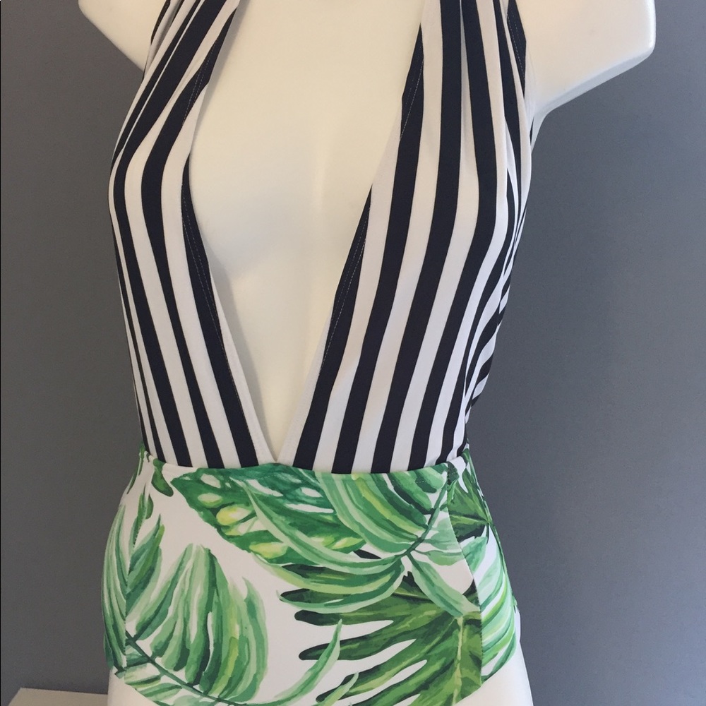 SALE. Halter one piece swimsuit and bodysuit.