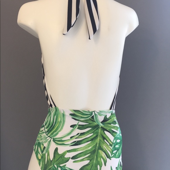 SALE. Halter one piece swimsuit and bodysuit. - Picture 2 of 6