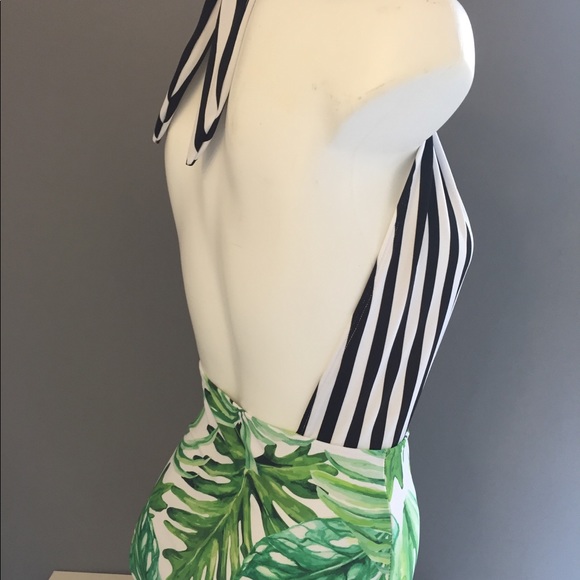 SALE. Halter one piece swimsuit and bodysuit. - Picture 3 of 6