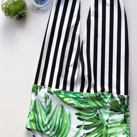 SALE. Halter one piece swimsuit and bodysuit. - Picture 6 of 6