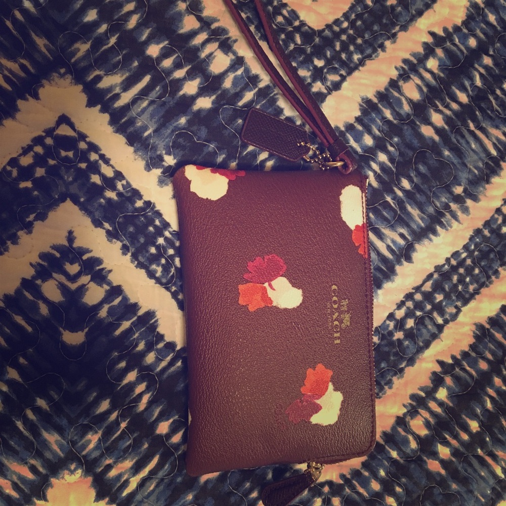 COACH wristlet