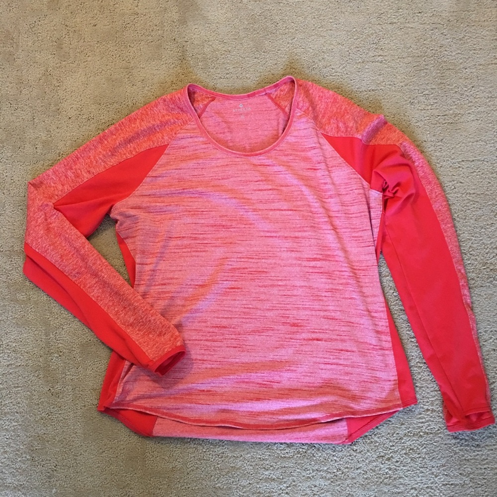 Athleta long sleeve running shirt