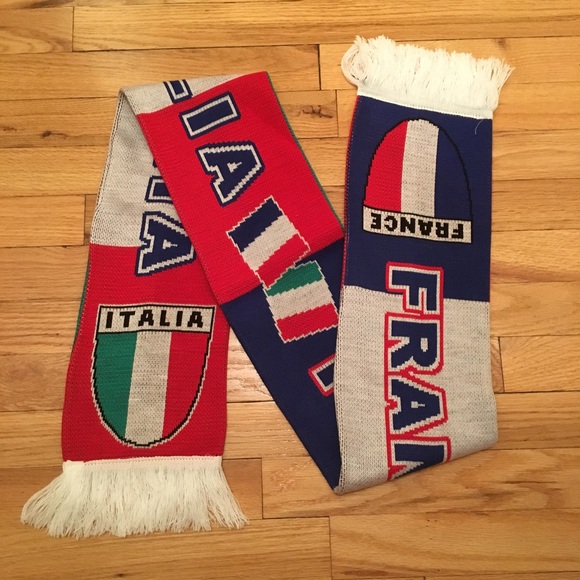 Accessories - Red, Blue, White, and Green World Cup Scarf