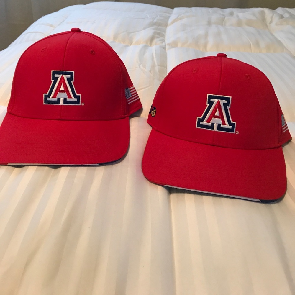 Two Arizona wildcats hats