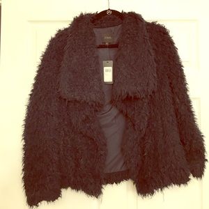 GUESS faux fur jacket. NWOT