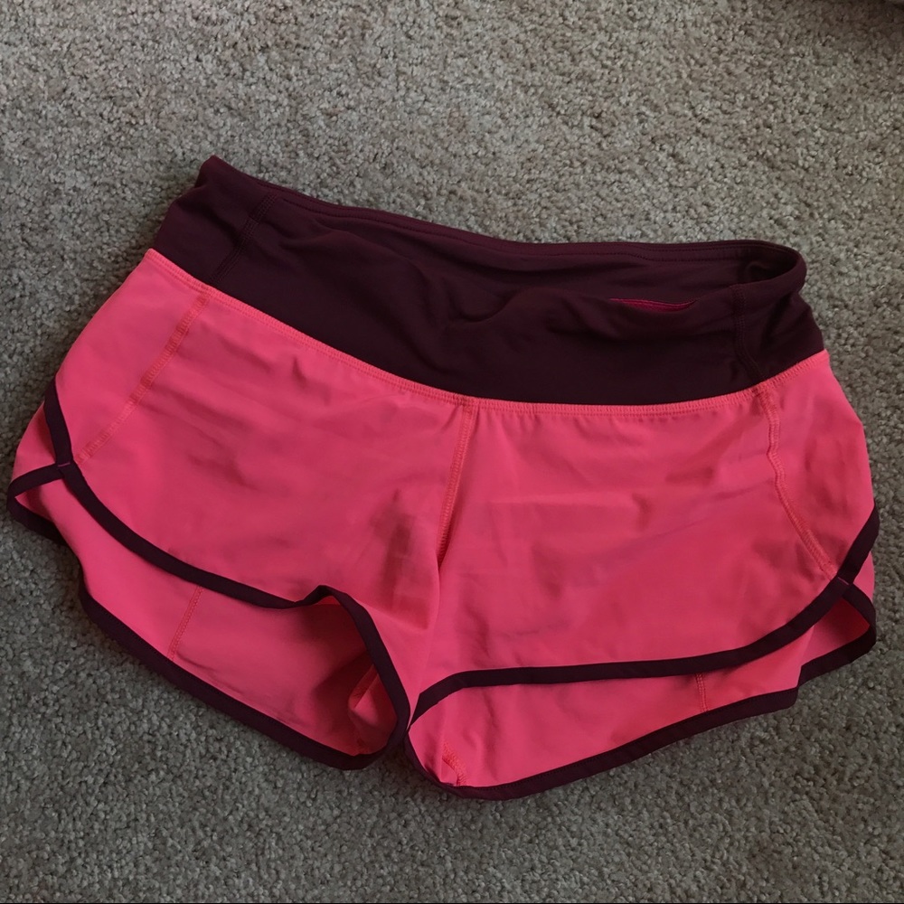 Lululemon speed running shorts