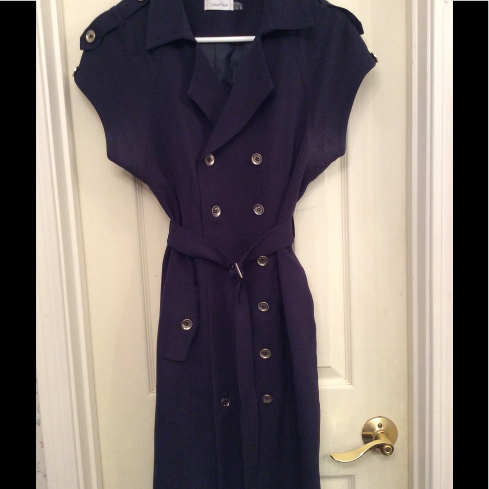 Calvin Klein coat dress