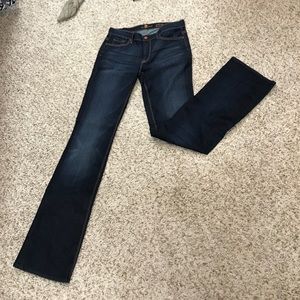 7 for all mankind mid rise boot cut jeans