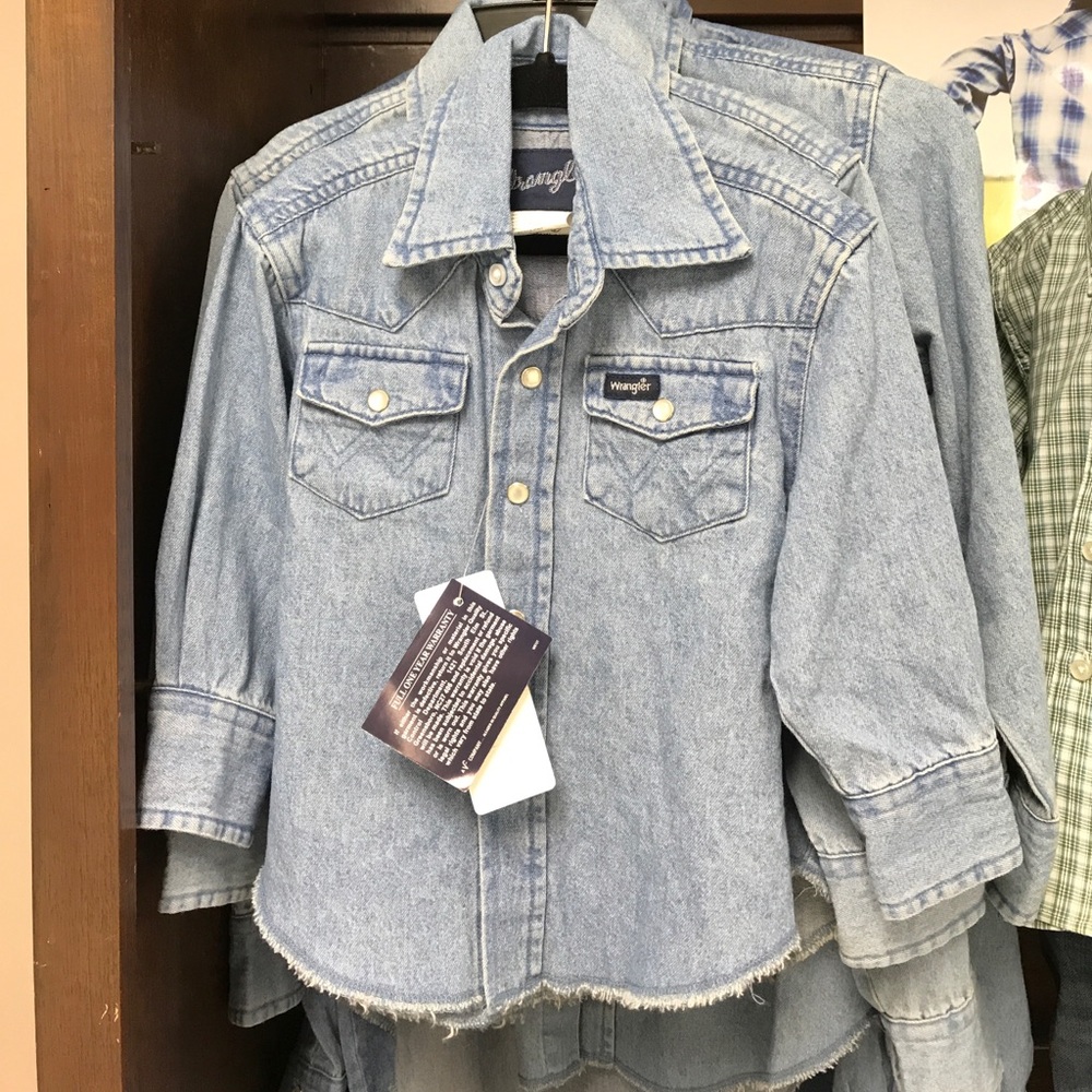 Wrangler Denim Snap Shirt