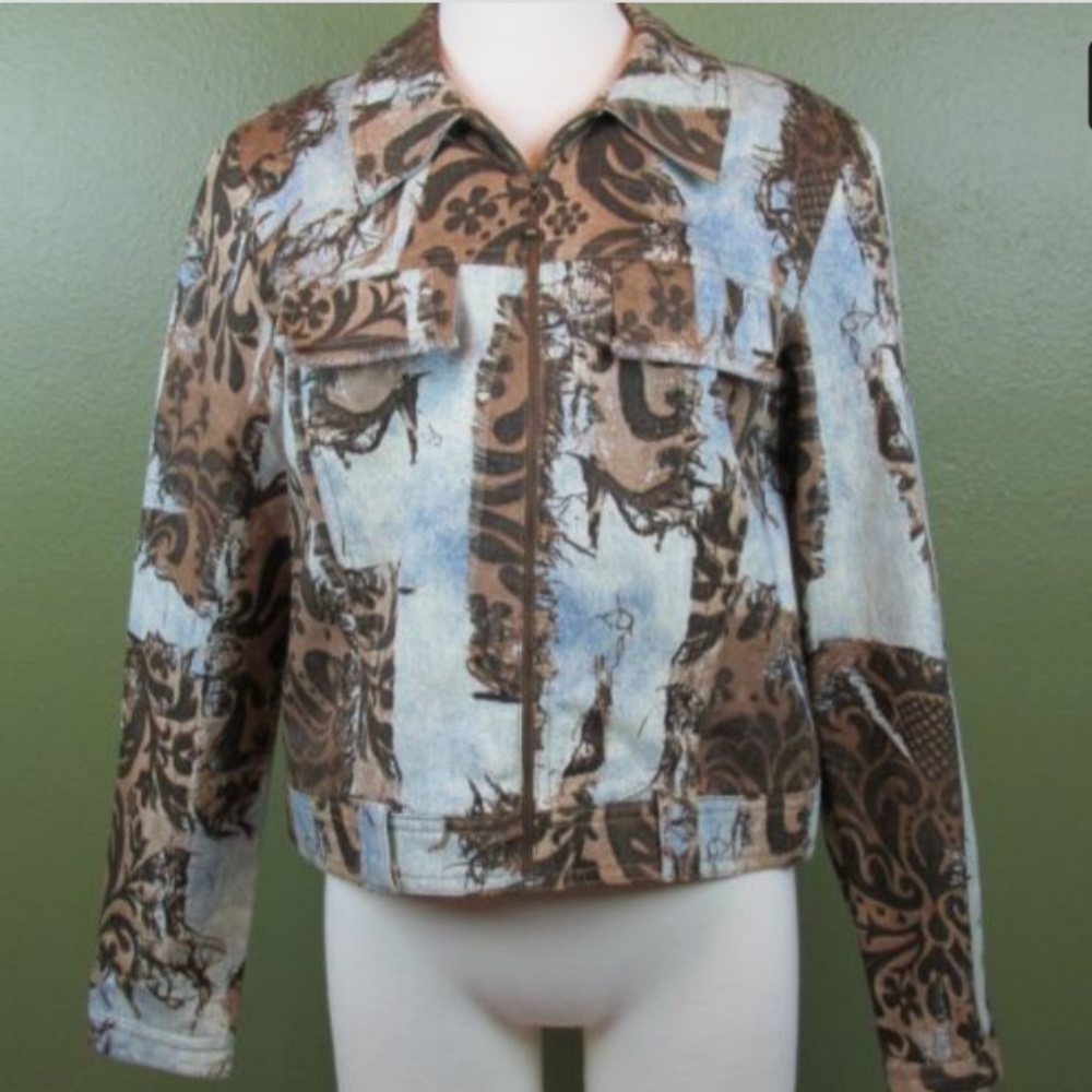 Breeze by Dorothy Schoclen Womens Jacket Size 10